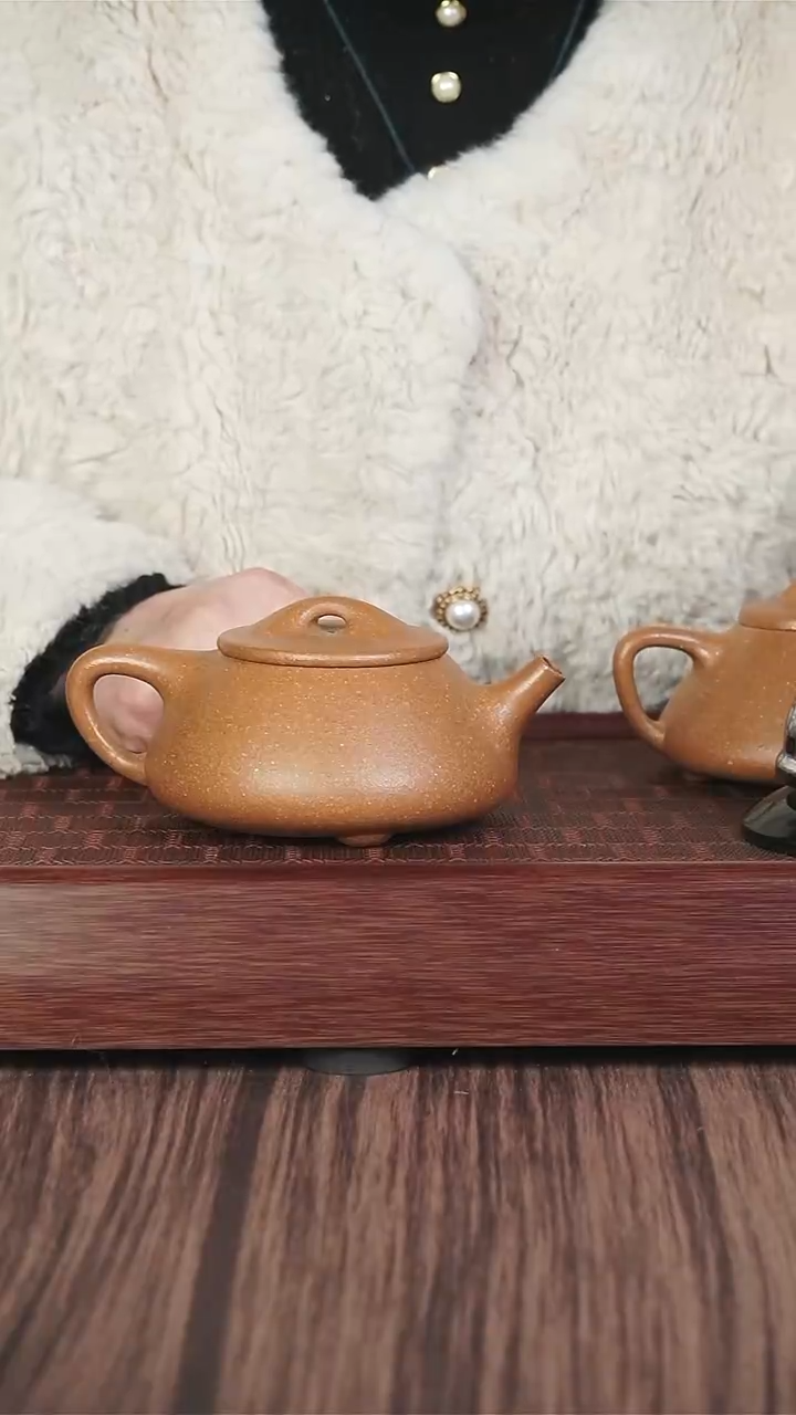 【闪购商品】紫砂茶壶lxc 沉香段 景舟石瓢