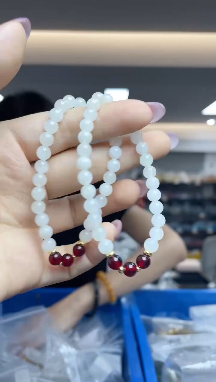 手串未镶嵌和田玉（多样性发一件）