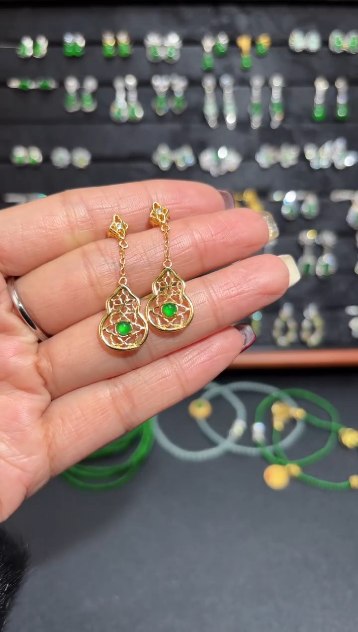 【闪购商品】翡翠颈饰银S925镶嵌蛋面/支持复检/一件