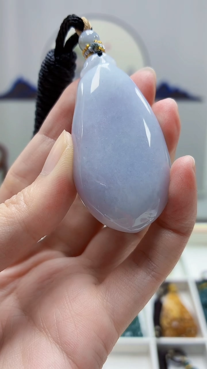 未镶嵌定制翡翠5028zm-毛货挂件瓜80