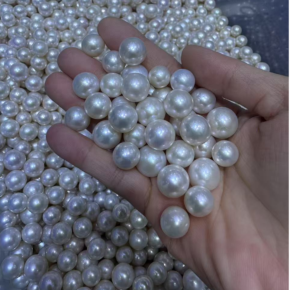 淡水珍珠颗粒定制各种款