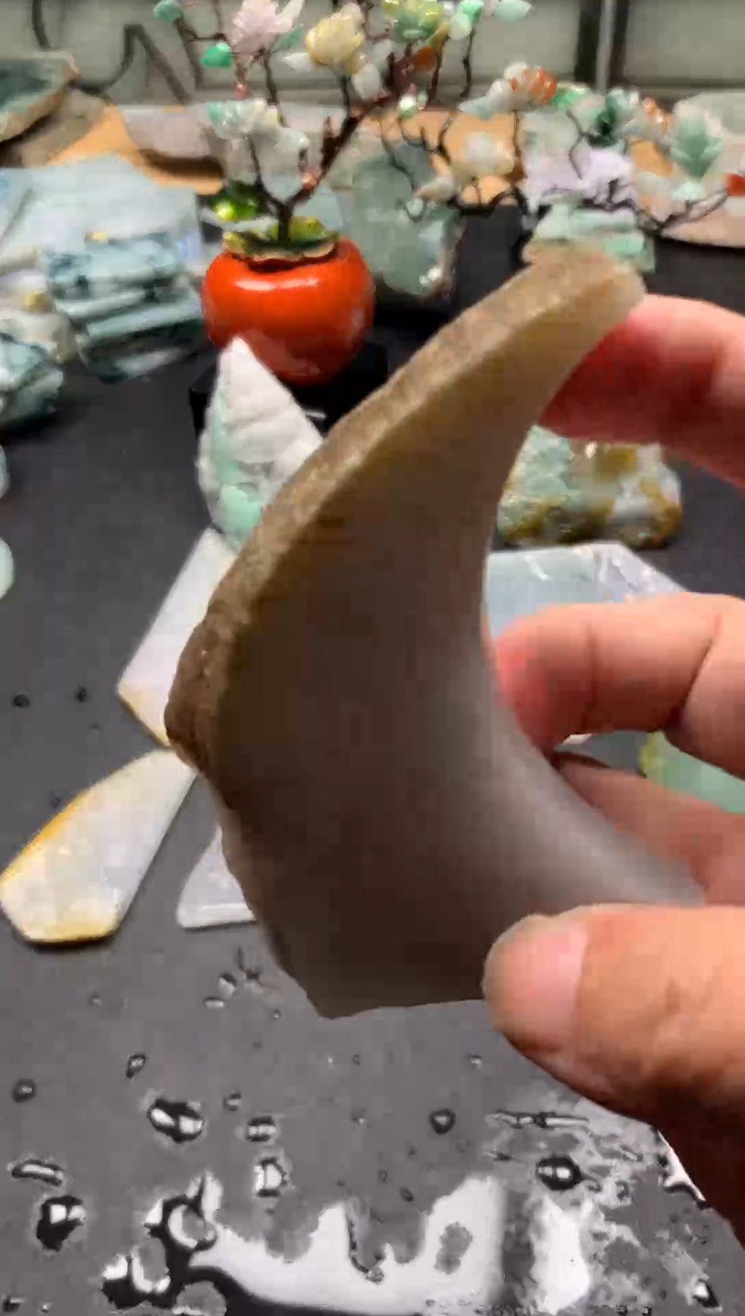 【闪购商品】翡翠颈饰未镶嵌天然翡翠A货13