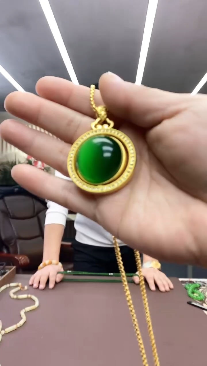 【闪购商品】猫眼颈饰未镶嵌吊坠