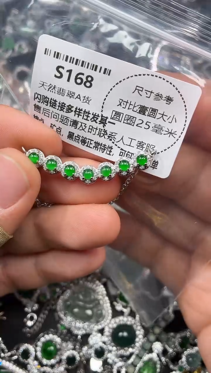 颈饰未镶嵌翡翠S168锁骨链