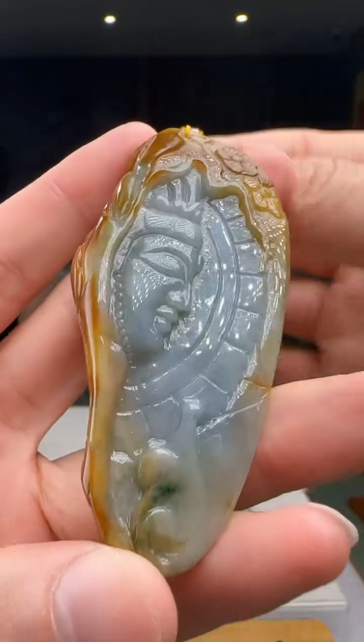 【闪购商品】翡翠吊坠(不含链)未镶嵌DY@@960Q3J13296