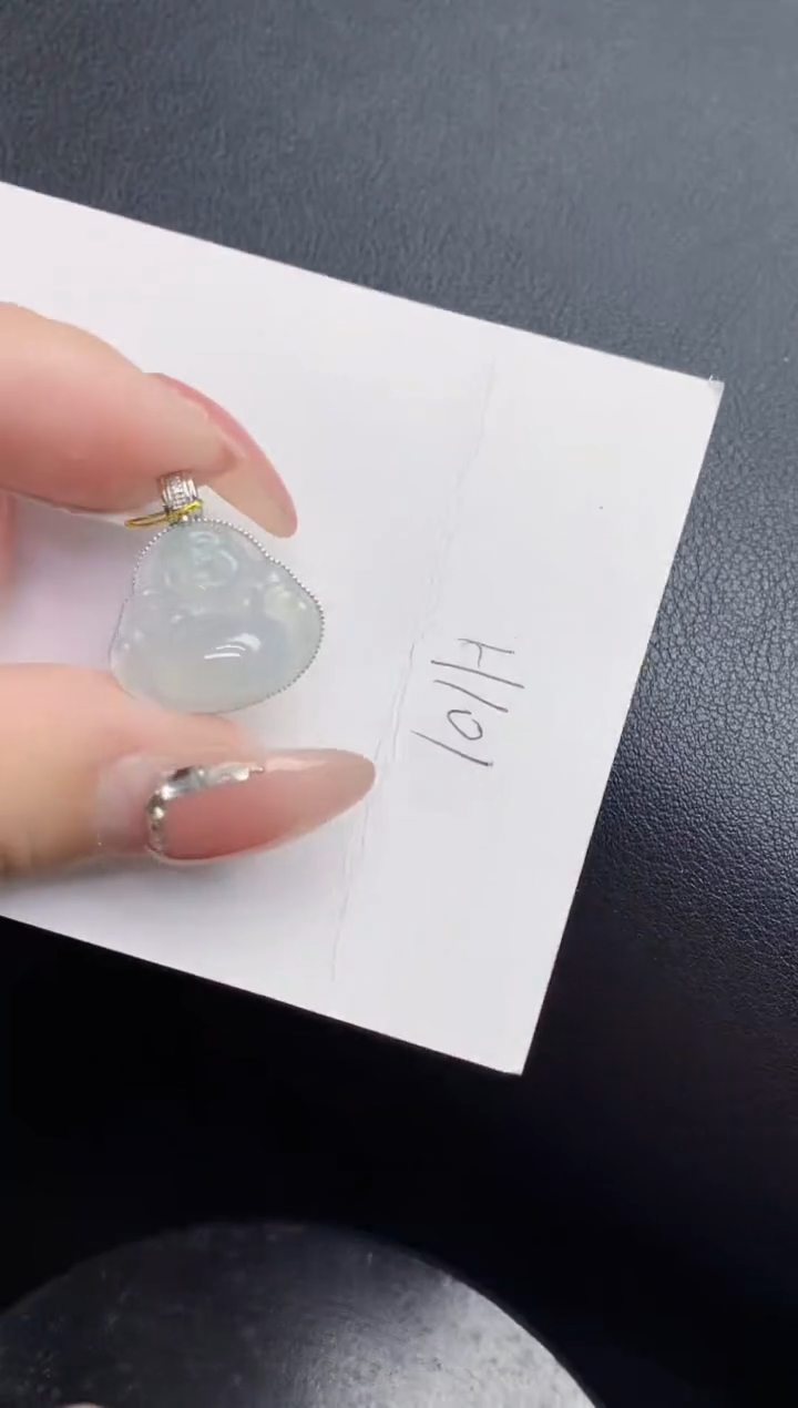 【闪购商品】翡翠颈饰18K金镶嵌000000000