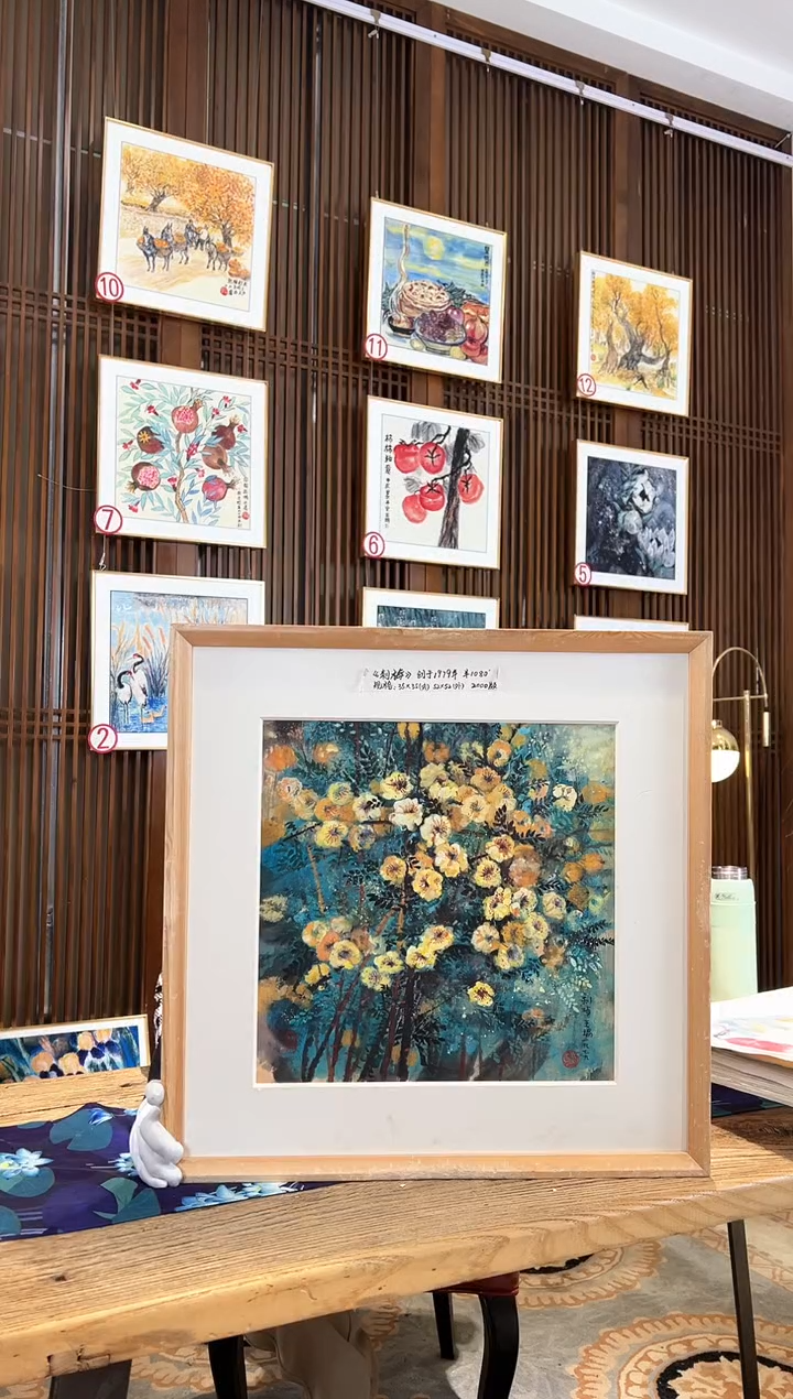 版画耿玉琨名章限量版画S