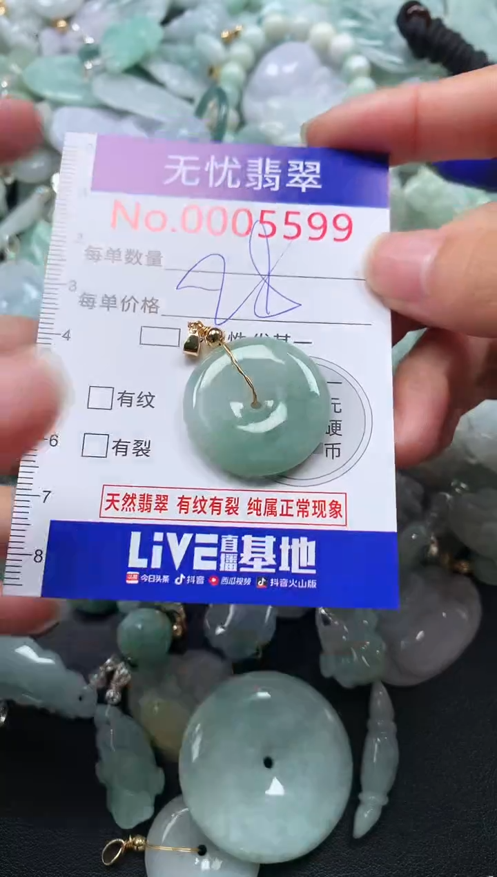 颈饰未镶嵌翡翠5599