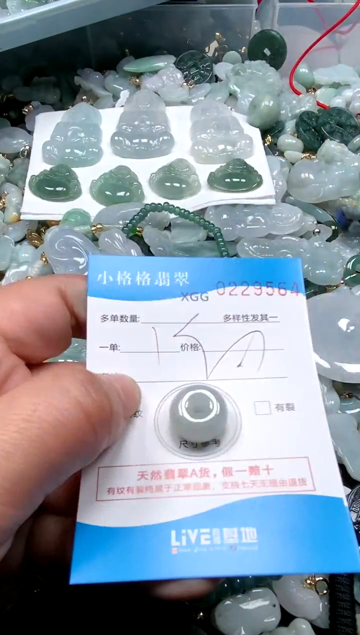 【闪购商品】翡翠颈饰未镶嵌闪购商品0229564