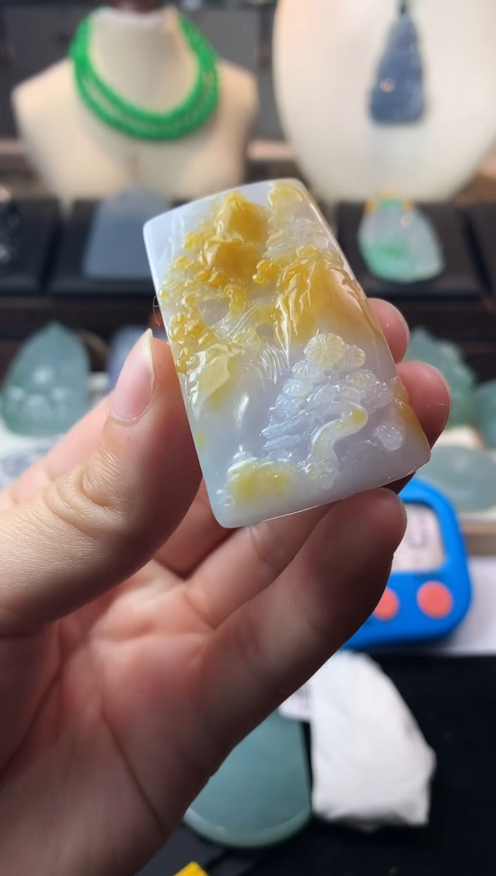 未镶嵌定制翡翠毁****人毛货不退不换