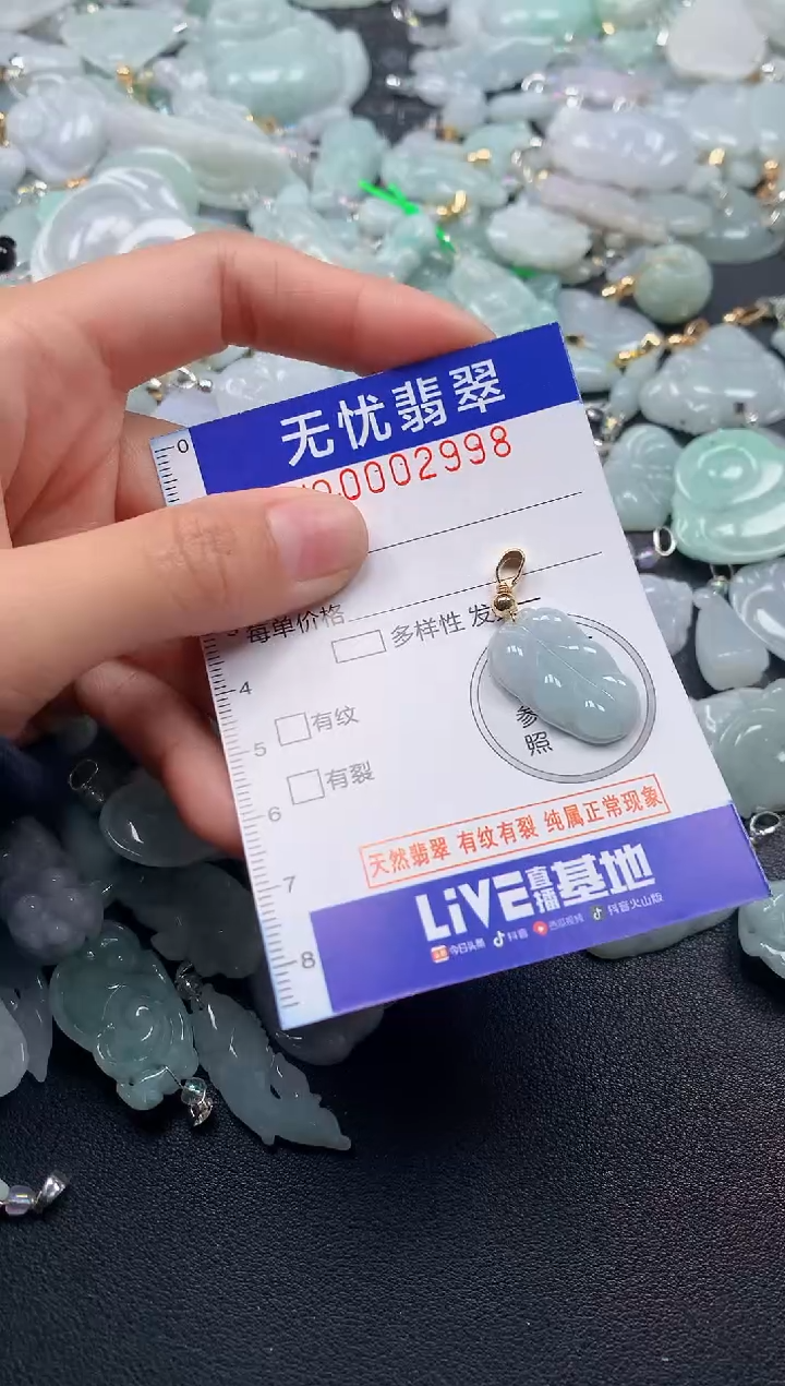 颈饰未镶嵌翡翠2998