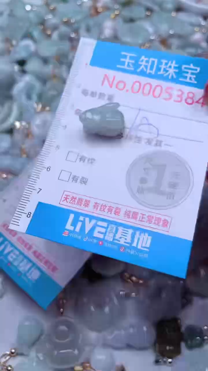 吊坠(不含链)未镶嵌翡翠5384