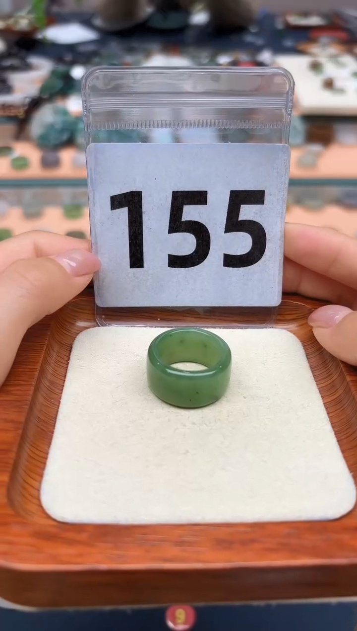 【闪购商品】和田玉戒指未镶嵌14号内径17mm