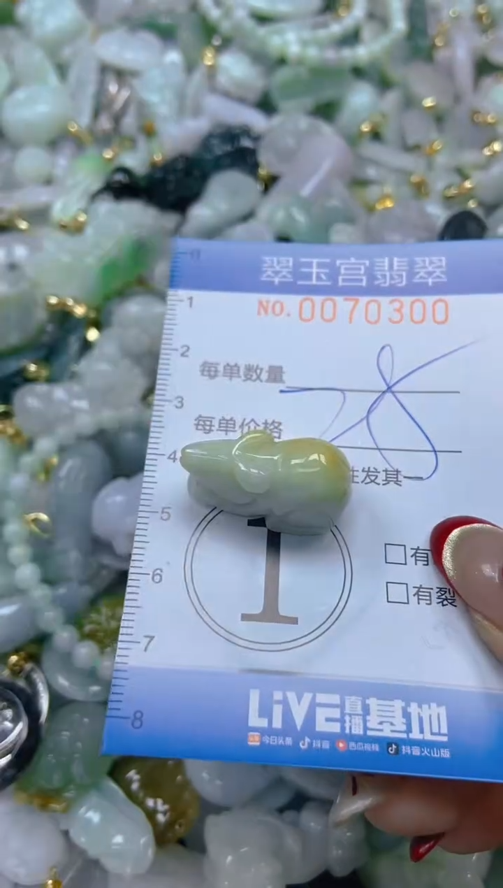 【闪购商品】翡翠颈饰未镶嵌闪购0070300
