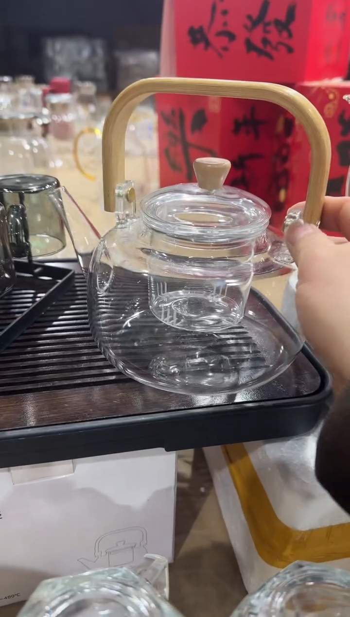 【闪购商品】玻璃无盖款青苹果直播价