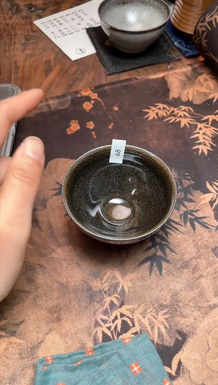 【闪购商品】茶盏68 福临号建盏主人杯