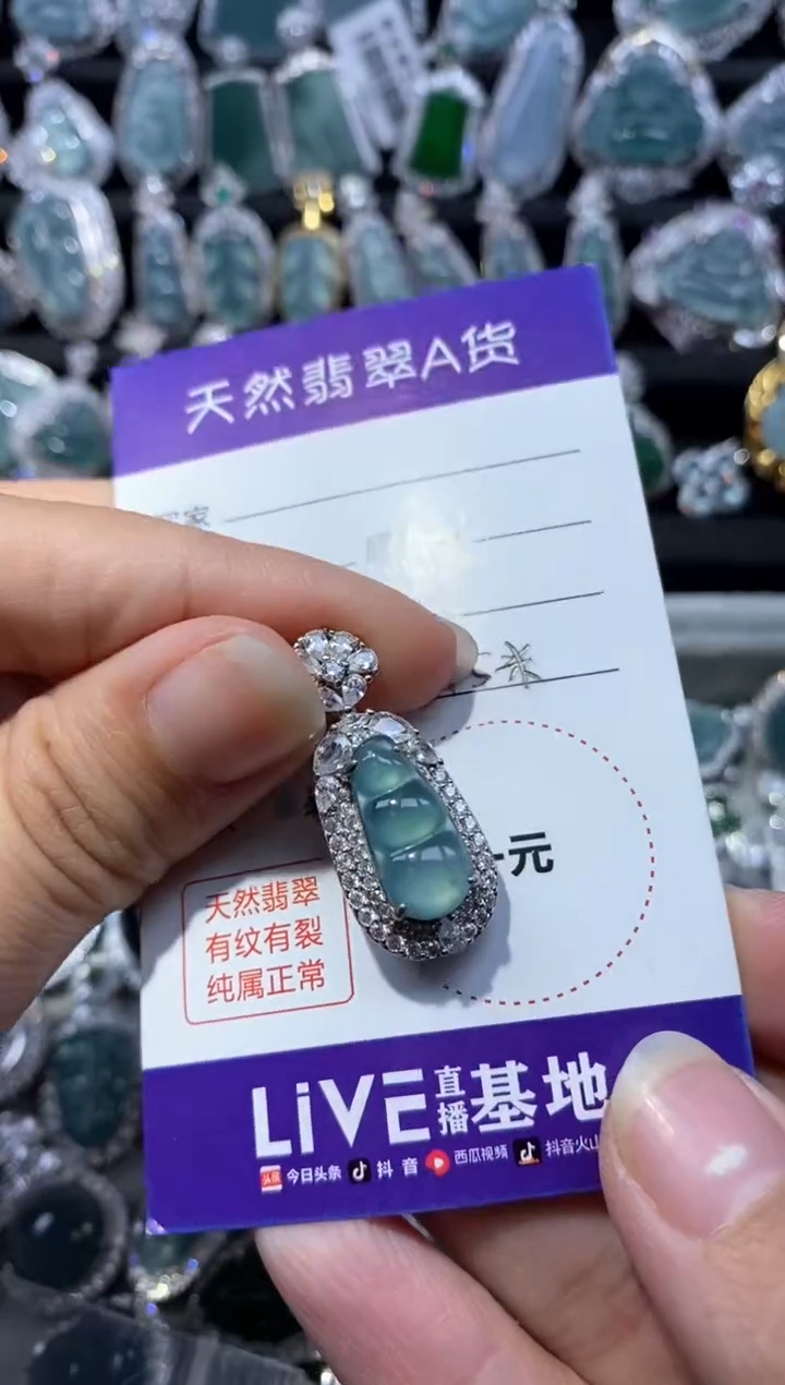 【闪购商品】翡翠颈饰未镶嵌翡翠