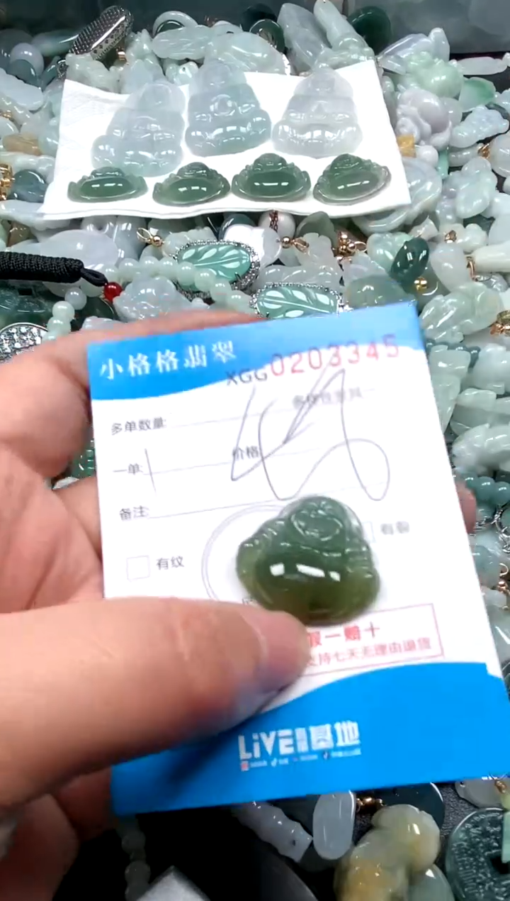 【闪购商品】翡翠颈饰未镶嵌闪购商品0203345
