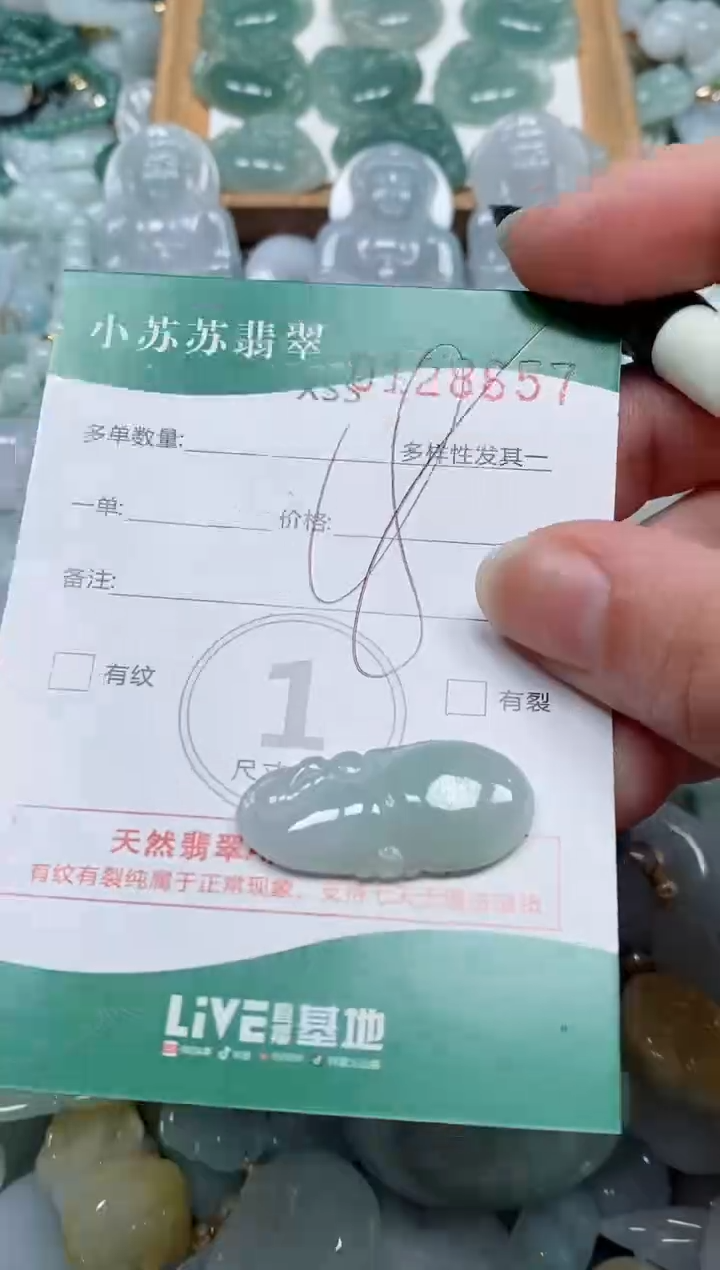 【闪购商品】翡翠颈饰未镶嵌闪购商品0128657