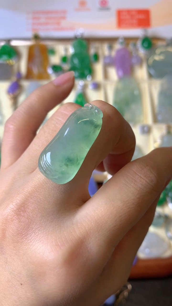 【闪购商品】定制翡翠未镶嵌1裸玉（客户意向镶嵌）