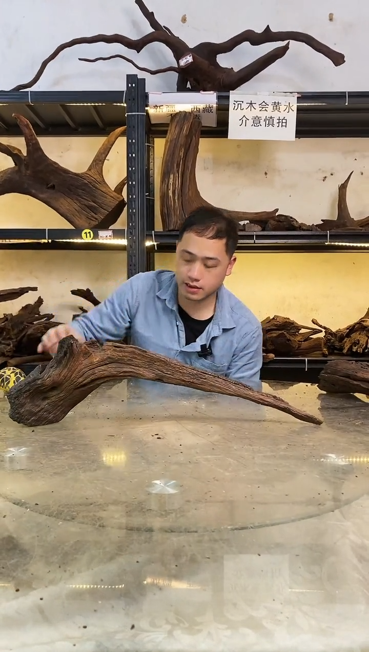 【闪购商品】柚木木艺011鱼缸造景沉木