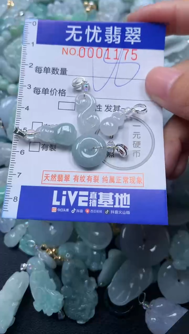 颈饰未镶嵌翡翠1175