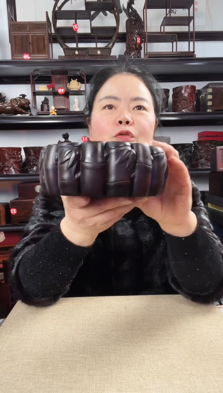 木124瑕疵老李红木工艺品