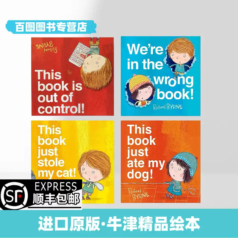 Oxford牛津精品绘本4册