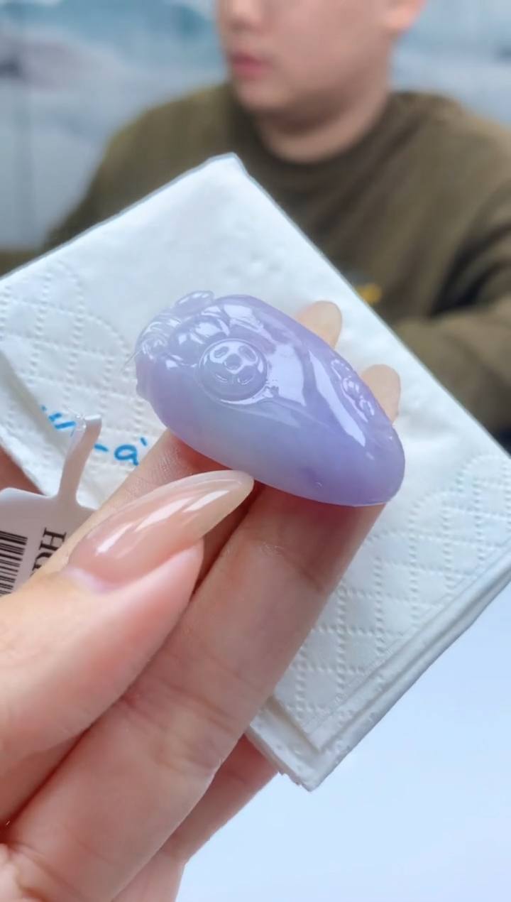 【闪购商品】定制翡翠未镶嵌888ee-毛货福瓜58