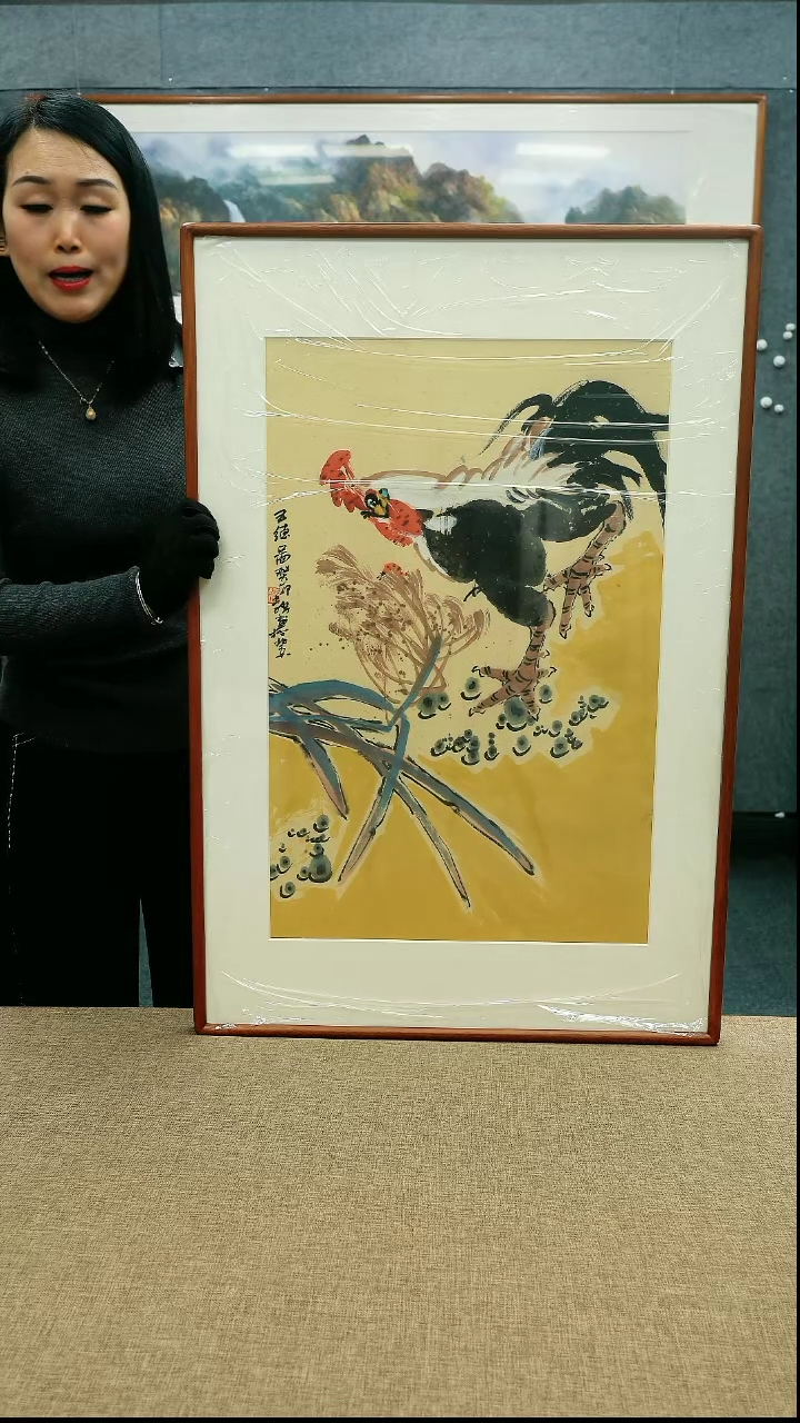 【闪购商品】国画放漏 /李芹92*62带框