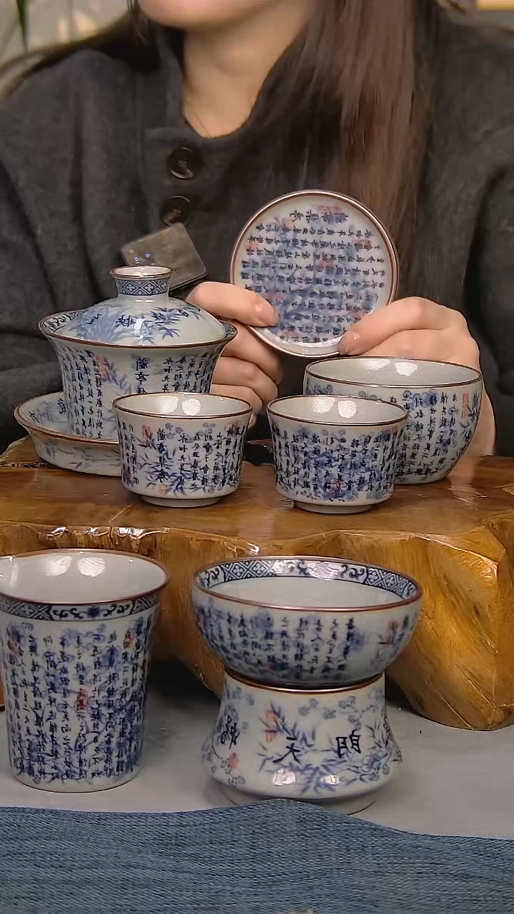 【闪购商品】简装家用款7件套 陶瓷家用茶具系列