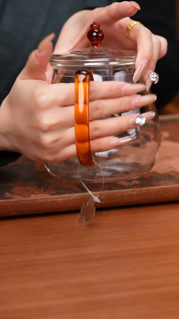 【闪购商品】禾器/晶彩文仕壶/琥珀