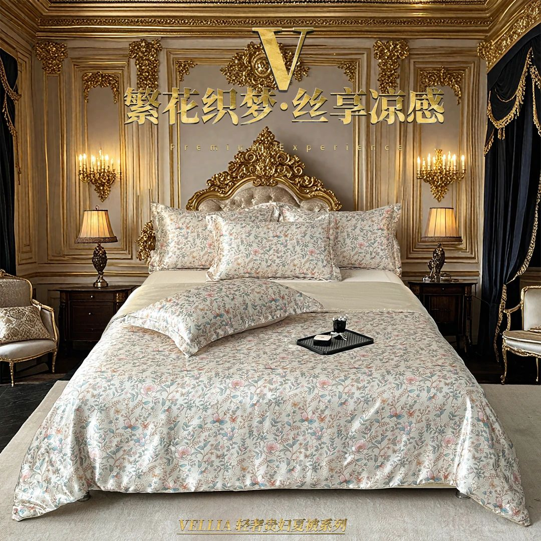 【欣欣专属】丝绸滑亲肤凉感蚕丝棉被