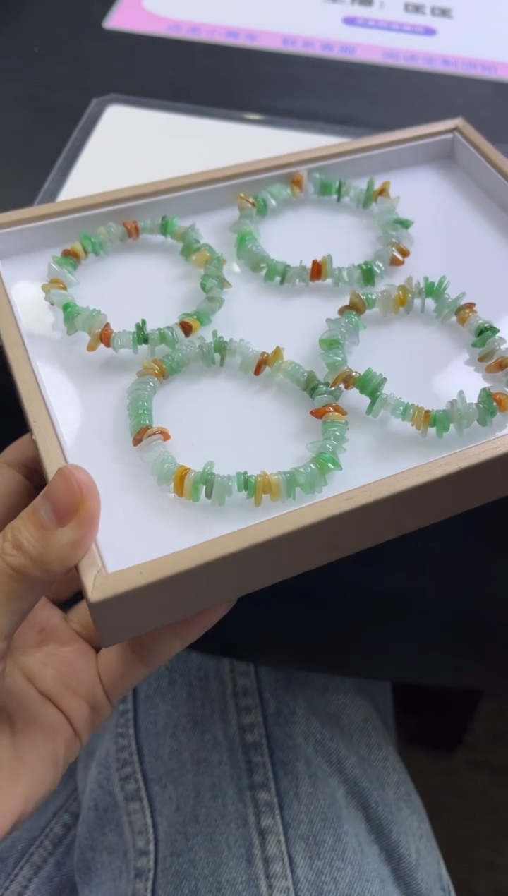 未镶嵌手串翡翠K127/多样性发一件