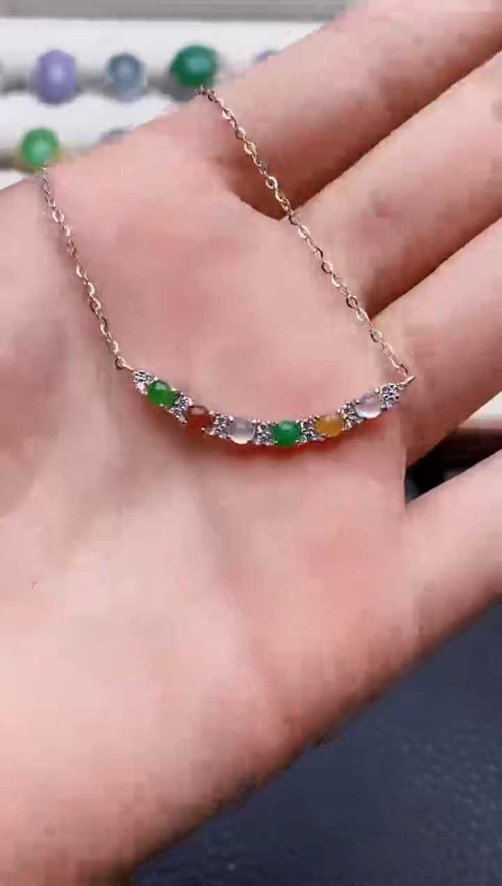 银S925镶嵌戒指翡翠1746