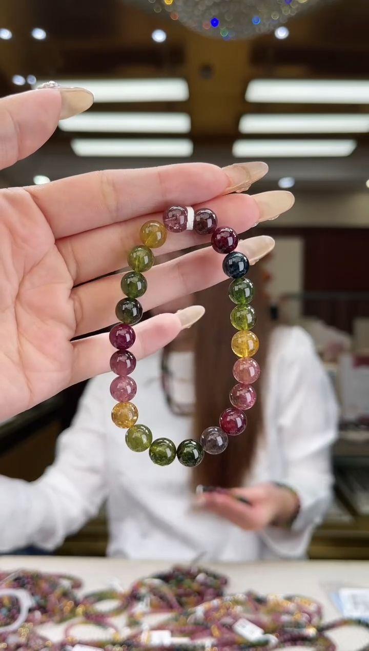 【闪购商品】碧玺/未镶嵌8mm+碧玺单圈多样性发货