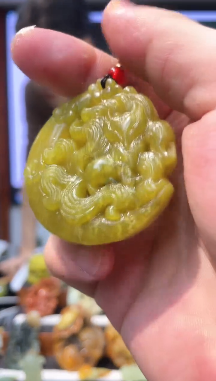 【闪购商品】岫玉吊坠未镶嵌·