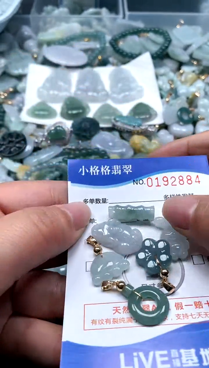 【闪购商品】翡翠颈饰未镶嵌闪购商品0192884