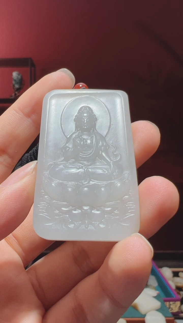 【闪购商品】和田玉吊坠(不含链)未镶嵌1