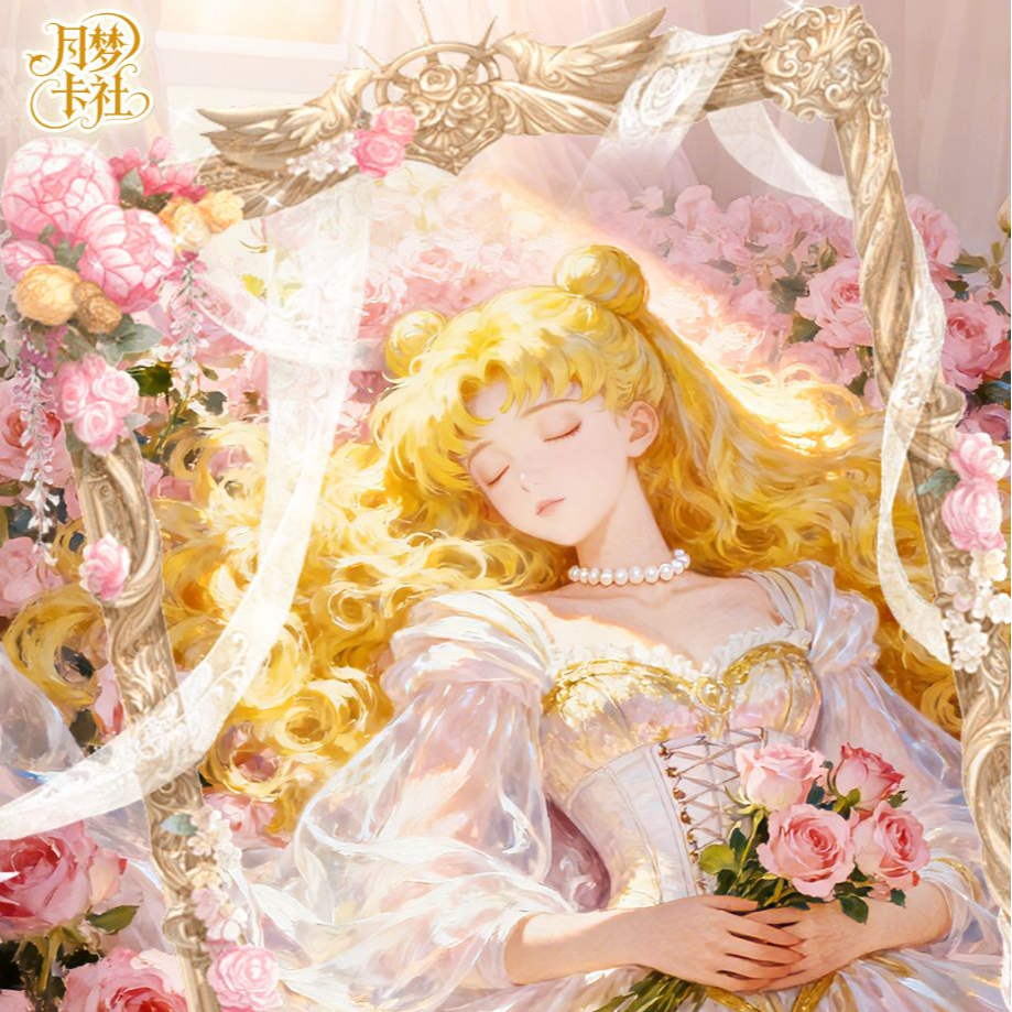 【浮浮】月梦卡社《月冕梦华录》美少女A4亚克力双闪色纸（默认代拆）