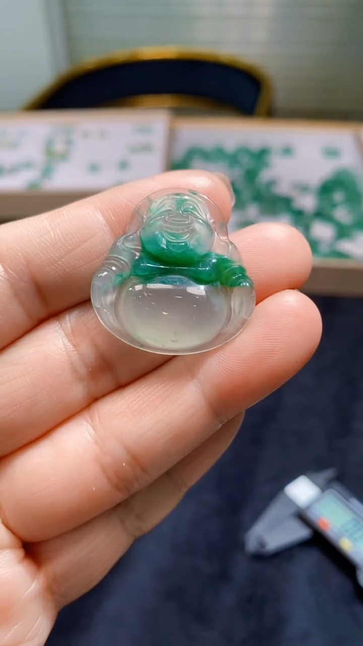 【闪购商品】石英质玉颈饰未镶嵌天然A货非洲翠