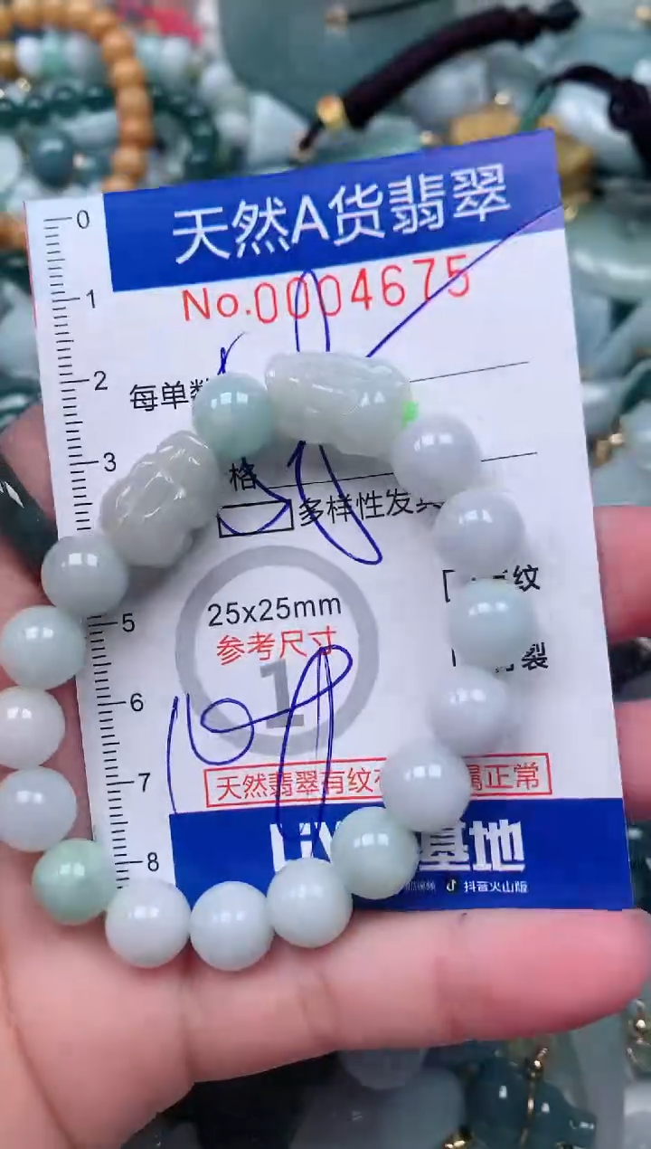 【闪购商品】翡翠颈饰未镶嵌00004675