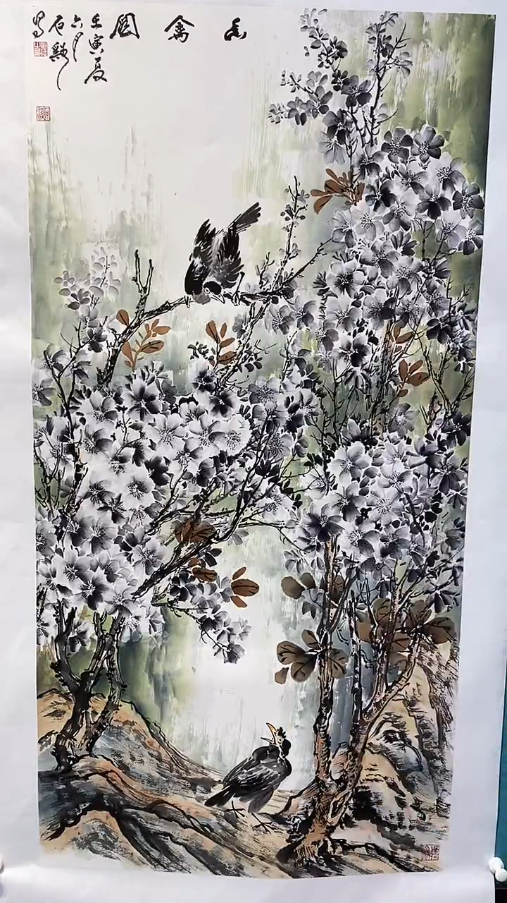 国画画都展厅明德老师国画作品17