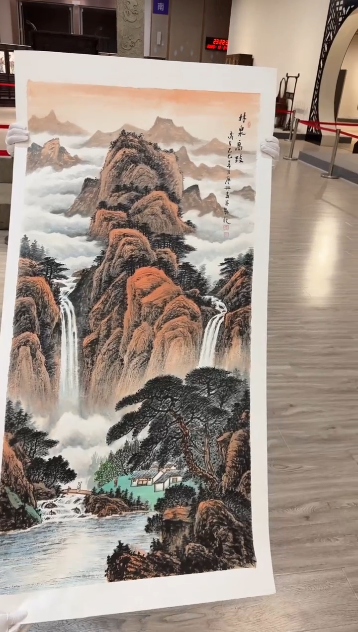 国画26赵隆轩美术馆李庆兴老师作品