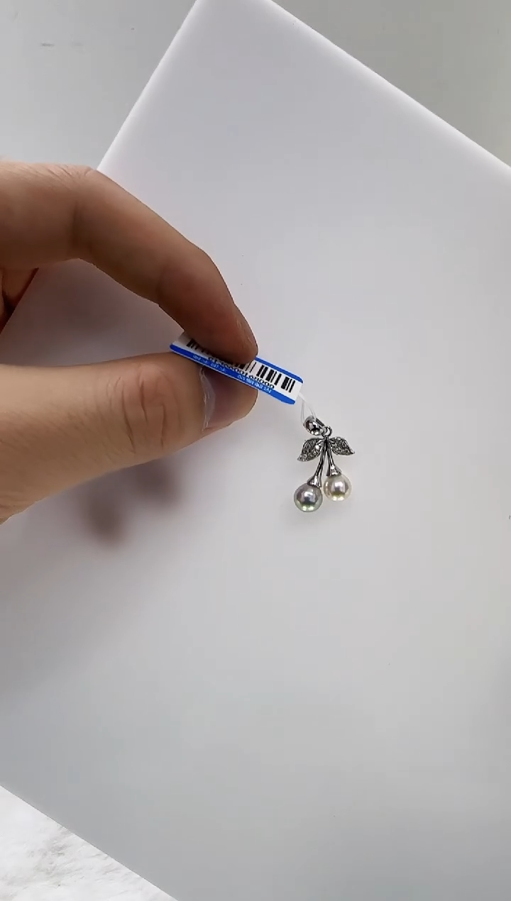 【闪购商品】海水珍珠DA银S925镶嵌c1366 珍珠