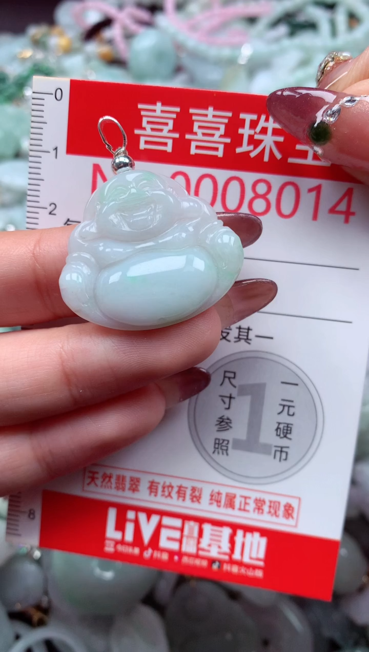 颈饰未镶嵌翡翠8014