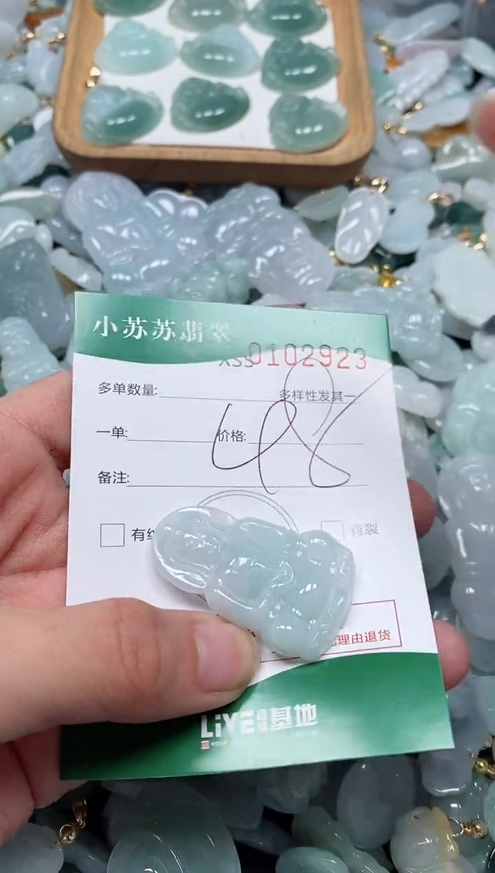 【闪购商品】翡翠颈饰未镶嵌闪购商品0102923