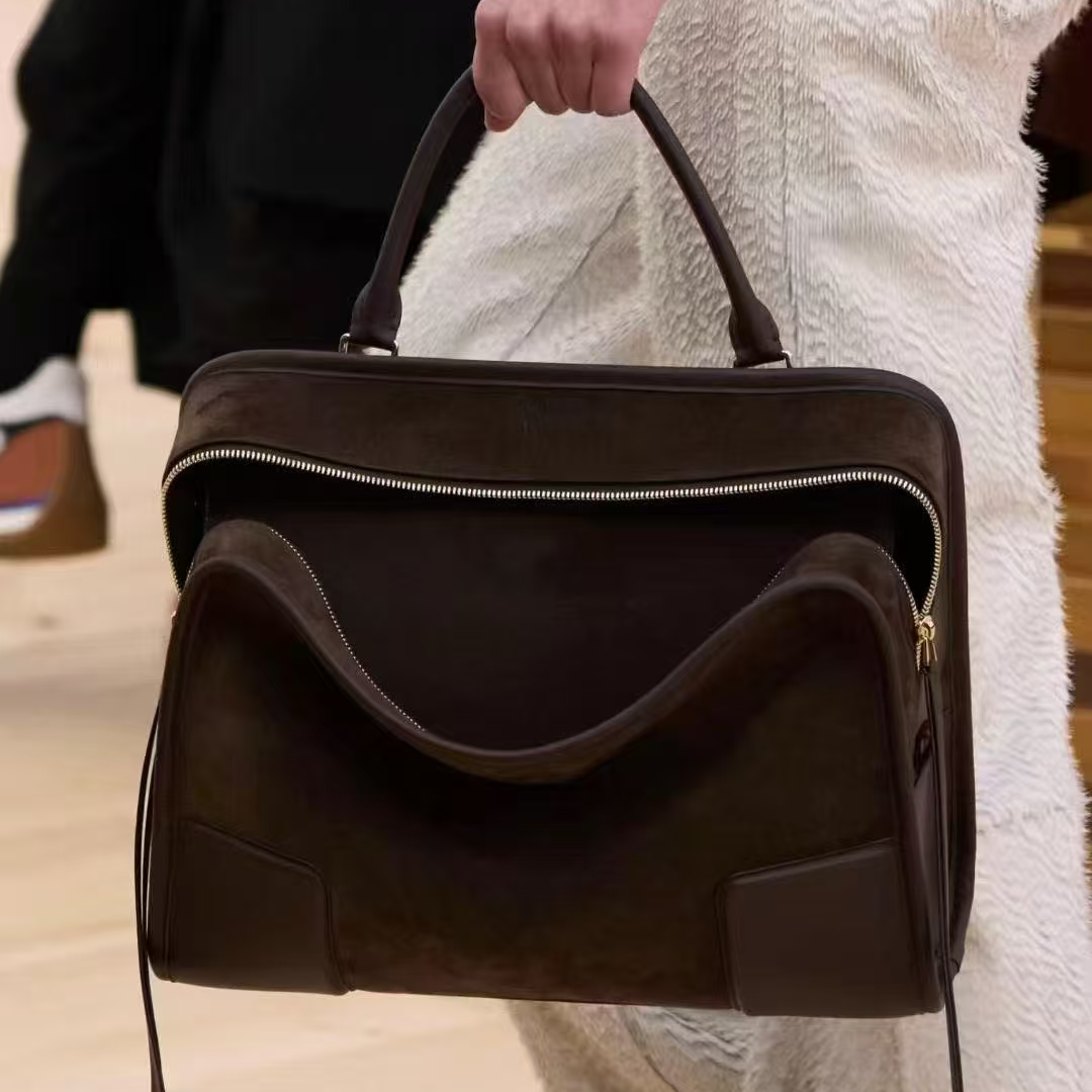 【medeer】进口磨砂牛皮Amazon中号托特35cm