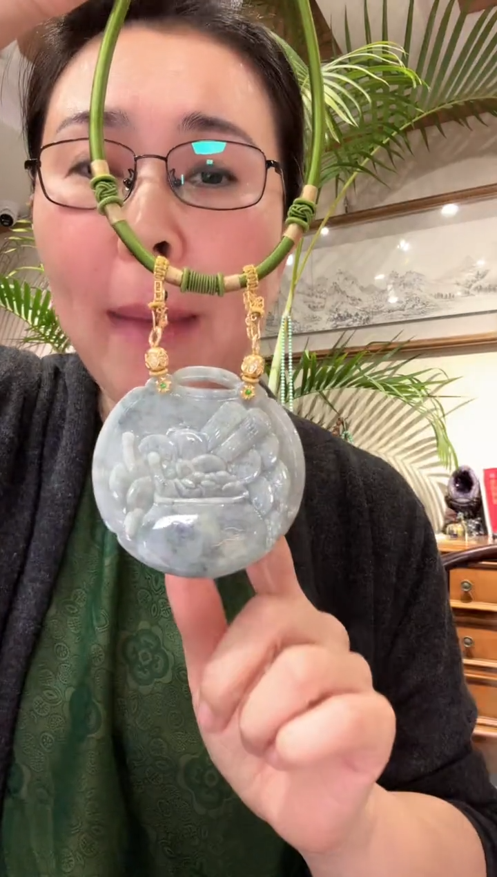 【闪购商品】翡翠颈饰未镶嵌国风