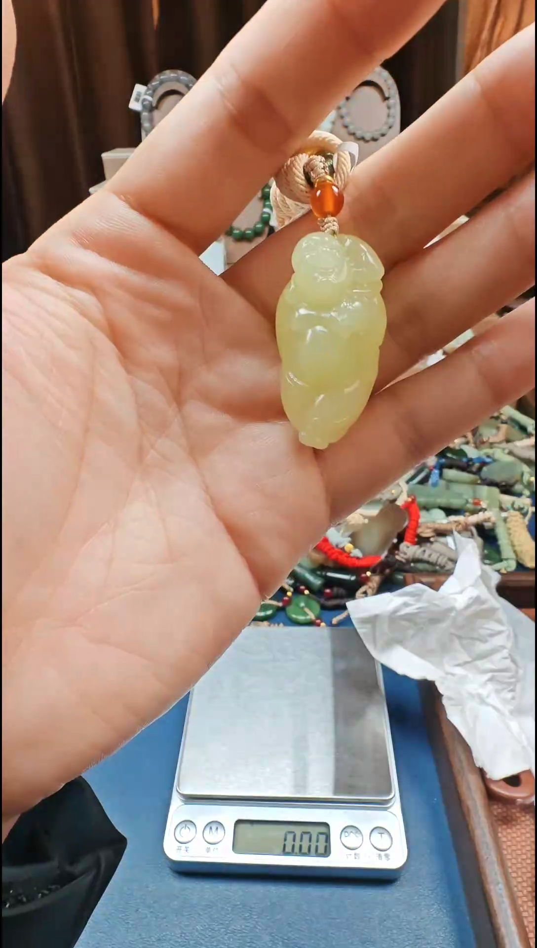 颈饰未镶嵌和田玉多样性发货拍一发一